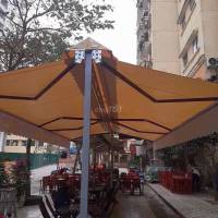 lắp đặt mái bạt xếp, mái hiên di động, bạt che