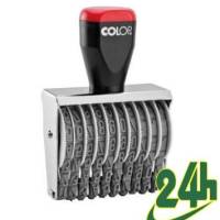 Dấu số 10 số cao 9mm colop 09010 kích thước 9x63mm