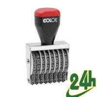 Dấu số 8 số cao 5mm colop 05008 kích thước 5x39mm