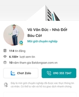 NHÀ ĐẤT BÀU CÁT