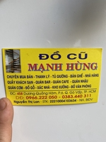 Mạnh Hùng thu mua đồ cũ